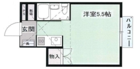 ラ・メール3番館の物件間取画像